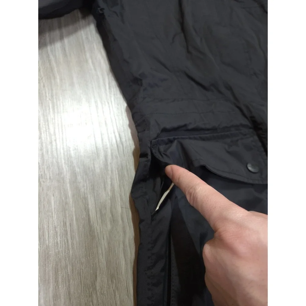 Flaw The North Face Jacket‎ Womens Small Nylon Rain Coat Zip